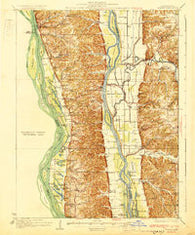 Hardin Illinois Historical topographic map, 1:62500 scale, 15 X 15 Minute, Year 1930