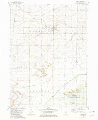 Harmon Illinois Historical topographic map, 1:24000 scale, 7.5 X 7.5 Minute, Year 1982