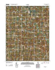 Harmony Illinois Historical topographic map, 1:24000 scale, 7.5 X 7.5 Minute, Year 2012