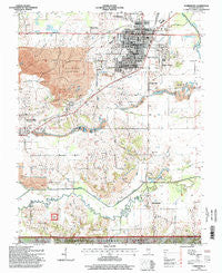 Harrisburg Illinois Historical topographic map, 1:24000 scale, 7.5 X 7.5 Minute, Year 1996