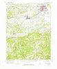 Harrisburg Illinois Historical topographic map, 1:62500 scale, 15 X 15 Minute, Year 1961