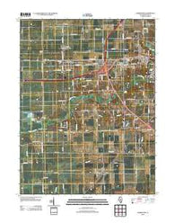 Harristown Illinois Historical topographic map, 1:24000 scale, 7.5 X 7.5 Minute, Year 2012