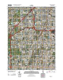 Harvey Illinois Historical topographic map, 1:24000 scale, 7.5 X 7.5 Minute, Year 2012