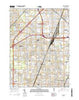Harvey Illinois Current topographic map, 1:24000 scale, 7.5 X 7.5 Minute, Year 2015