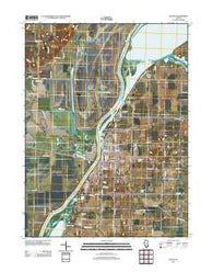 Havana Illinois Historical topographic map, 1:24000 scale, 7.5 X 7.5 Minute, Year 2012