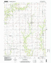 Hazel Dell Illinois Historical topographic map, 1:24000 scale, 7.5 X 7.5 Minute, Year 1998