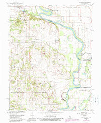 Heathsville Illinois Historical topographic map, 1:24000 scale, 7.5 X 7.5 Minute, Year 1964