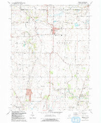 Hebron Illinois Historical topographic map, 1:24000 scale, 7.5 X 7.5 Minute, Year 1992