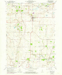 Hebron Illinois Historical topographic map, 1:24000 scale, 7.5 X 7.5 Minute, Year 1963