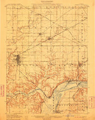 Hennepin Illinois Historical topographic map, 1:62500 scale, 15 X 15 Minute, Year 1911