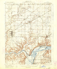 Hennepin Illinois Historical topographic map, 1:62500 scale, 15 X 15 Minute, Year 1911
