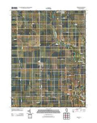 Henning Illinois Historical topographic map, 1:24000 scale, 7.5 X 7.5 Minute, Year 2012