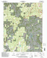 Herod Illinois Historical topographic map, 1:24000 scale, 7.5 X 7.5 Minute, Year 1996