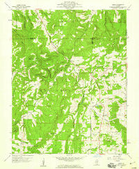 Herod Illinois Historical topographic map, 1:24000 scale, 7.5 X 7.5 Minute, Year 1959