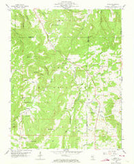Herod Illinois Historical topographic map, 1:24000 scale, 7.5 X 7.5 Minute, Year 1959