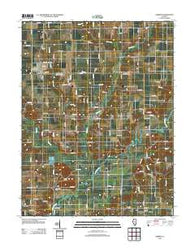 Herrick Illinois Historical topographic map, 1:24000 scale, 7.5 X 7.5 Minute, Year 2012