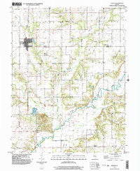 Herrick Illinois Historical topographic map, 1:24000 scale, 7.5 X 7.5 Minute, Year 1998