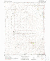 Herscher Illinois Historical topographic map, 1:24000 scale, 7.5 X 7.5 Minute, Year 1973
