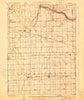 Herscher Illinois Historical topographic map, 1:62500 scale, 15 X 15 Minute, Year 1925