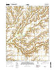 Hettick Illinois Current topographic map, 1:24000 scale, 7.5 X 7.5 Minute, Year 2015