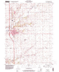 Heyworth Illinois Historical topographic map, 1:24000 scale, 7.5 X 7.5 Minute, Year 1998