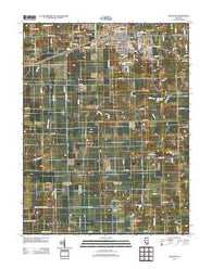 Highland Illinois Historical topographic map, 1:24000 scale, 7.5 X 7.5 Minute, Year 2012