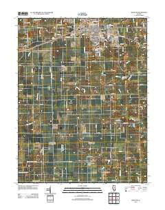 Highland Illinois Historical topographic map, 1:24000 scale, 7.5 X 7.5 Minute, Year 2012