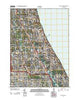 Highland Park Illinois Historical topographic map, 1:24000 scale, 7.5 X 7.5 Minute, Year 2012