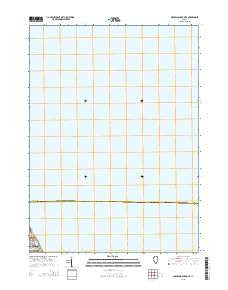 Highland Park OE E Illinois Current topographic map, 1:24000 scale, 7.5 X 7.5 Minute, Year 2015