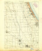 Highwood Illinois Historical topographic map, 1:62500 scale, 15 X 15 Minute, Year 1900