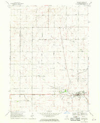 Hinckley Illinois Historical topographic map, 1:24000 scale, 7.5 X 7.5 Minute, Year 1968