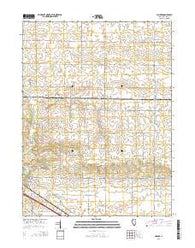 Holder Illinois Current topographic map, 1:24000 scale, 7.5 X 7.5 Minute, Year 2015
