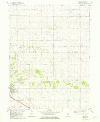 Holder Illinois Historical topographic map, 1:24000 scale, 7.5 X 7.5 Minute, Year 1981