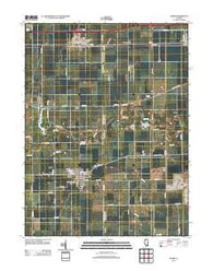 Homer Illinois Historical topographic map, 1:24000 scale, 7.5 X 7.5 Minute, Year 2012
