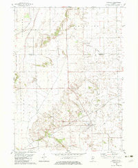 Hooppole Illinois Historical topographic map, 1:24000 scale, 7.5 X 7.5 Minute, Year 1982
