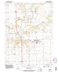 Hopedale Illinois Historical topographic map, 1:24000 scale, 7.5 X 7.5 Minute, Year 1995