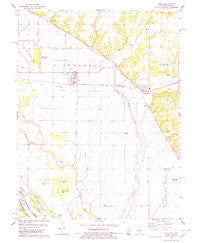 Hull Illinois Historical topographic map, 1:24000 scale, 7.5 X 7.5 Minute, Year 1978