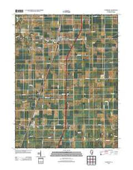 Humboldt Illinois Historical topographic map, 1:24000 scale, 7.5 X 7.5 Minute, Year 2012