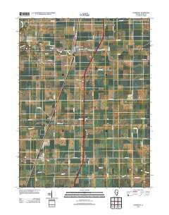Humboldt Illinois Historical topographic map, 1:24000 scale, 7.5 X 7.5 Minute, Year 2012