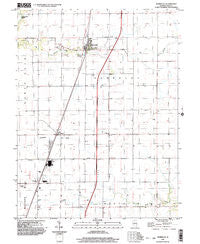 Humboldt Illinois Historical topographic map, 1:24000 scale, 7.5 X 7.5 Minute, Year 1998