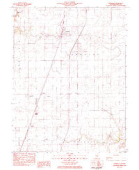 Humboldt Illinois Historical topographic map, 1:24000 scale, 7.5 X 7.5 Minute, Year 1983