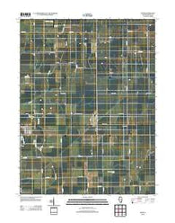 Hume Illinois Historical topographic map, 1:24000 scale, 7.5 X 7.5 Minute, Year 2012
