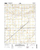 Hume Illinois Current topographic map, 1:24000 scale, 7.5 X 7.5 Minute, Year 2015