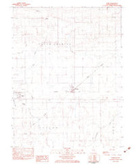 Hume Illinois Historical topographic map, 1:24000 scale, 7.5 X 7.5 Minute, Year 1982