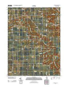 Humrick Illinois Historical topographic map, 1:24000 scale, 7.5 X 7.5 Minute, Year 2012