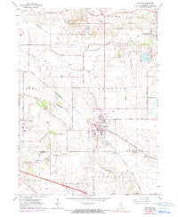 Huntley Illinois Historical topographic map, 1:24000 scale, 7.5 X 7.5 Minute, Year 1978