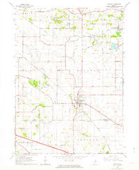 Huntley Illinois Historical topographic map, 1:24000 scale, 7.5 X 7.5 Minute, Year 1962