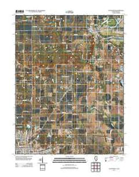 Hutsonville Illinois Historical topographic map, 1:24000 scale, 7.5 X 7.5 Minute, Year 2012