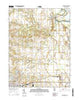Hutsonville Illinois Current topographic map, 1:24000 scale, 7.5 X 7.5 Minute, Year 2015