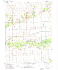 Illiana Heights Illinois Historical topographic map, 1:24000 scale, 7.5 X 7.5 Minute, Year 1963